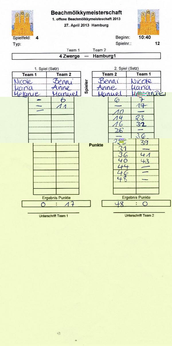 BMM HH 1 Spiel 12 kl